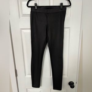 Express faux leather leggings